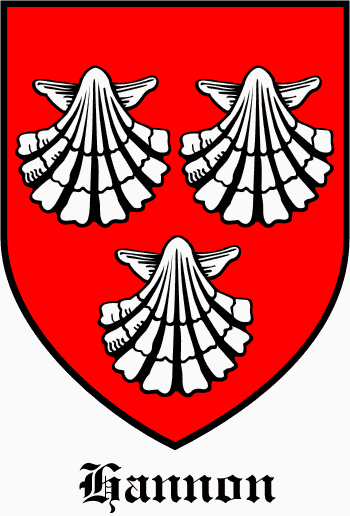 HANNON family crest HANNON family crest